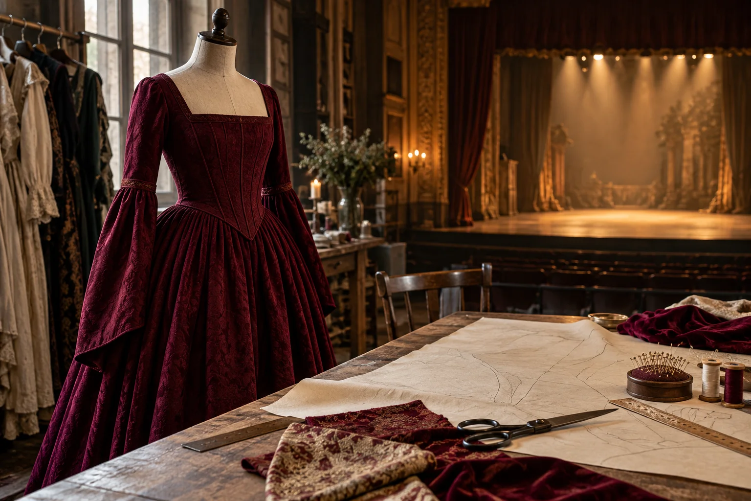 Costume workroom study